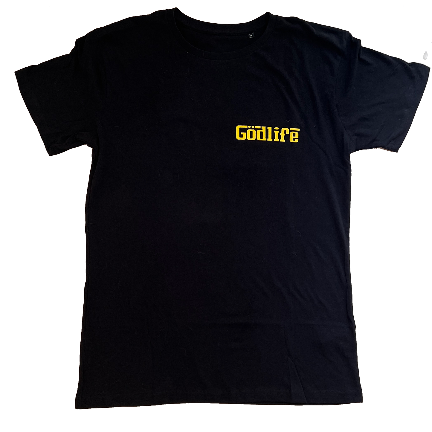 GÖDLIFE Shirt (Schwarz mit gelber Schrift)